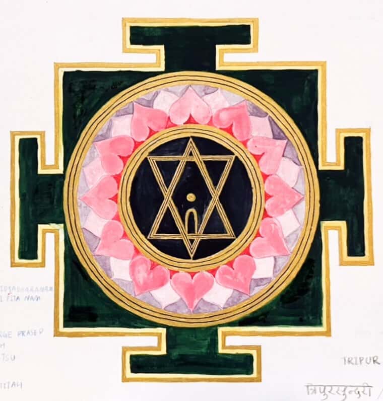 For YogArt-Shodasi壇城